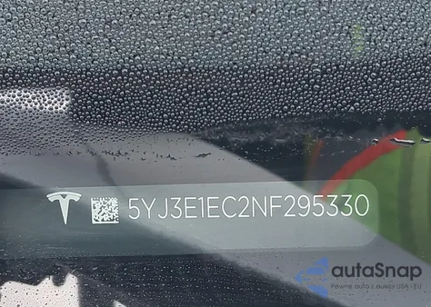 2022 Tesla Model 3 Performance Dual Motor All-Wheel Drive из США, поврежденный, VIN 5YJ3E1EC2NF295330